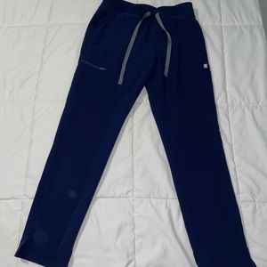 Figs High-Waisted Yola Skinny Scrub Pants 2.0 Navy Blue Size XS Petite